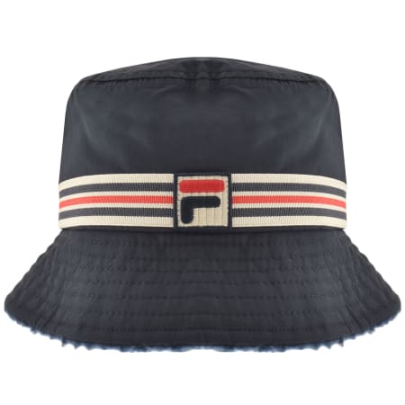 Fila Vintage Lavaro Bucket Hat Navy Mainline Menswear Denmark